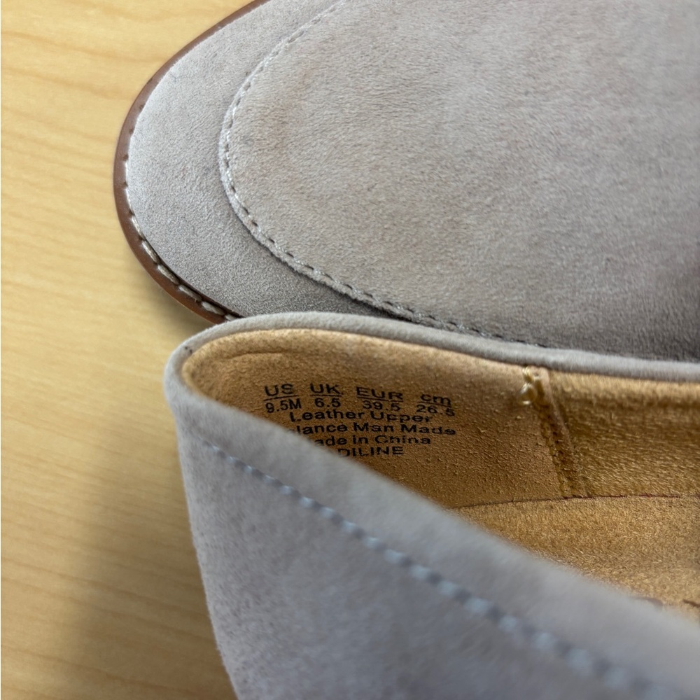 Naturalizer Women’s Suede Slip-On Loafers - Picture 7 of 7